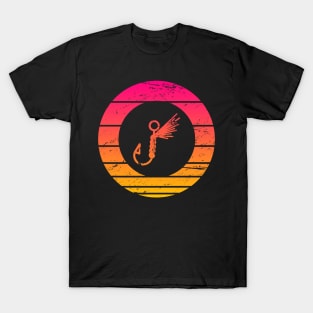 Retro Vintage Fly Flishing Lure T-Shirt